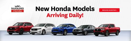 New Honda Models Arriving Daily 